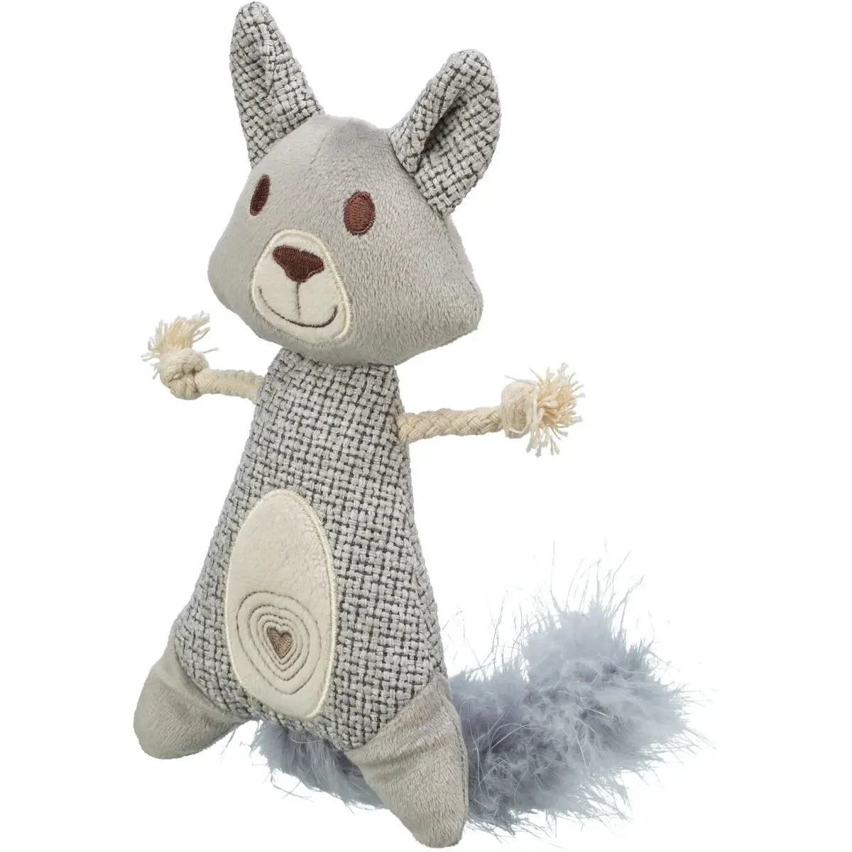Raccoon Plush Toy for Cats Trixie