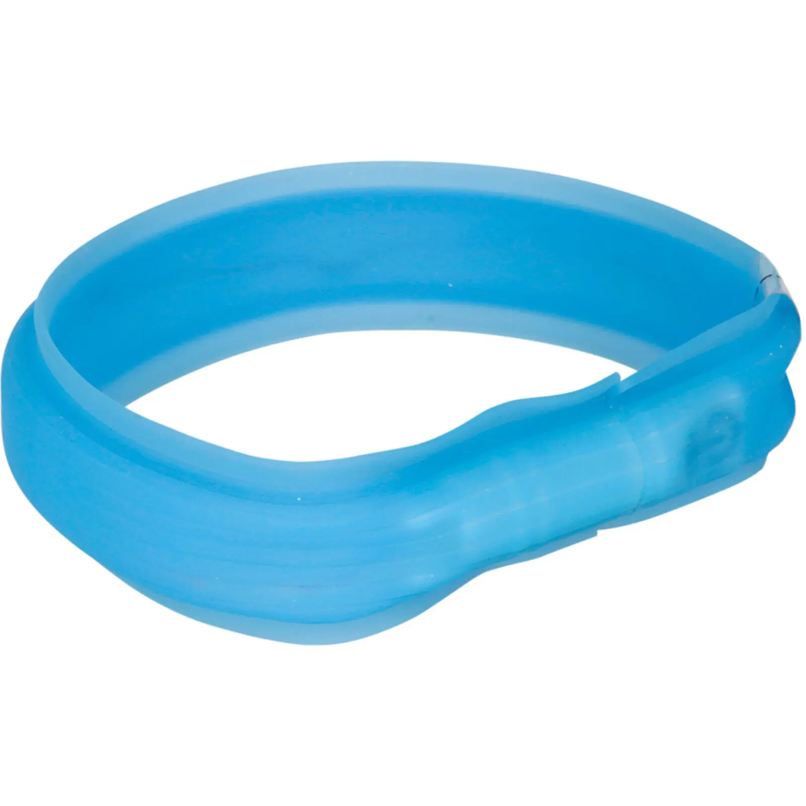 Trixie Flash Light Band USB Adjustable LED Safety Collar Blue Size M-L 50cm30mm - Image 8