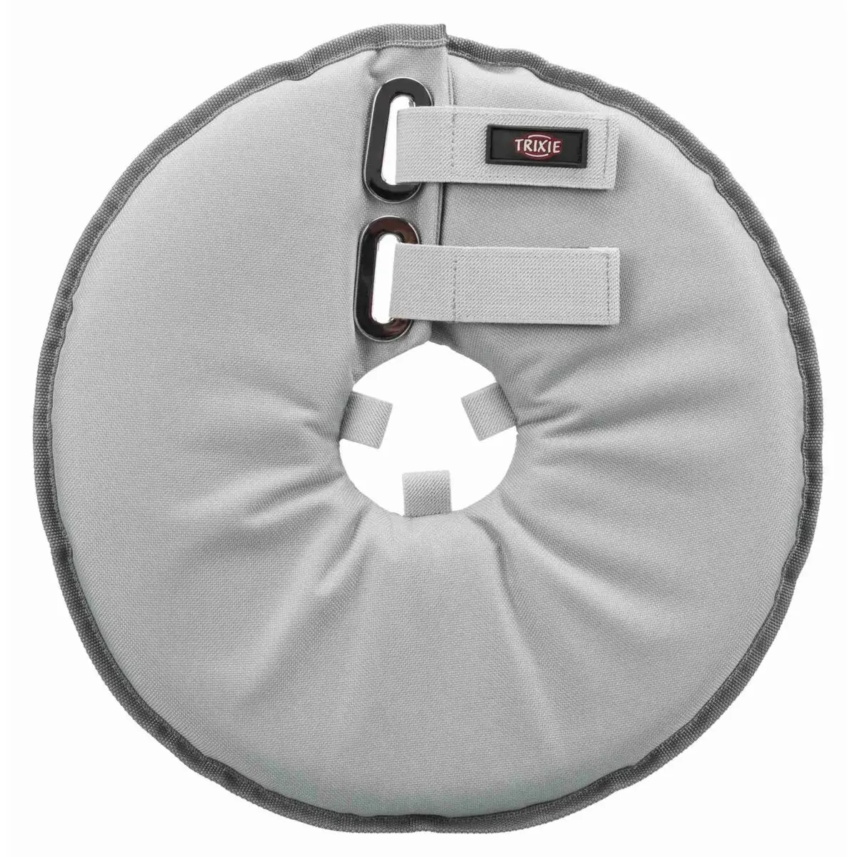 TRIXIE Schutzkragen, Polyester/Schaumstoff, XS: 23–27 cm/13 cm, grau - Image 5