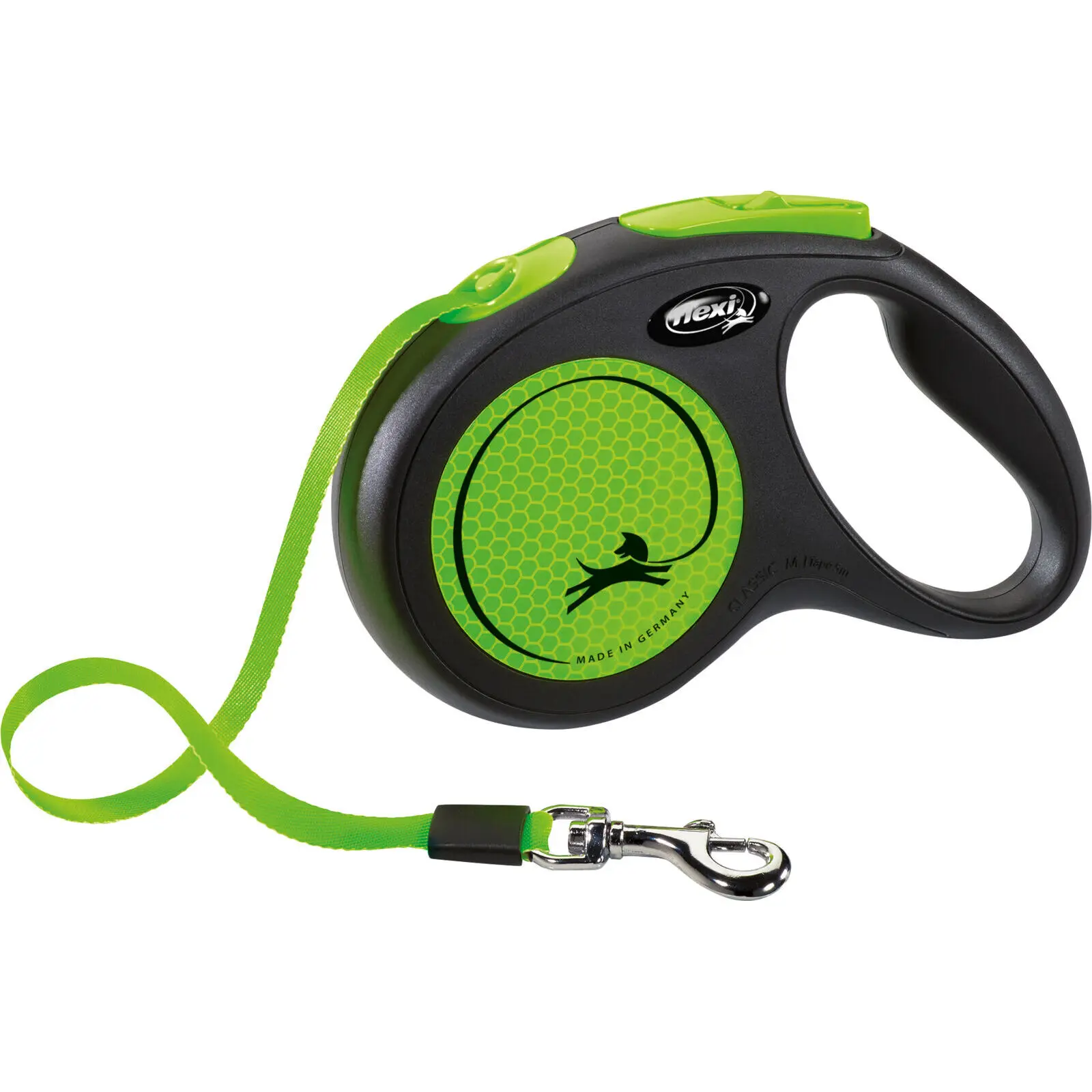 Webbing dog leash Trixie New Neon