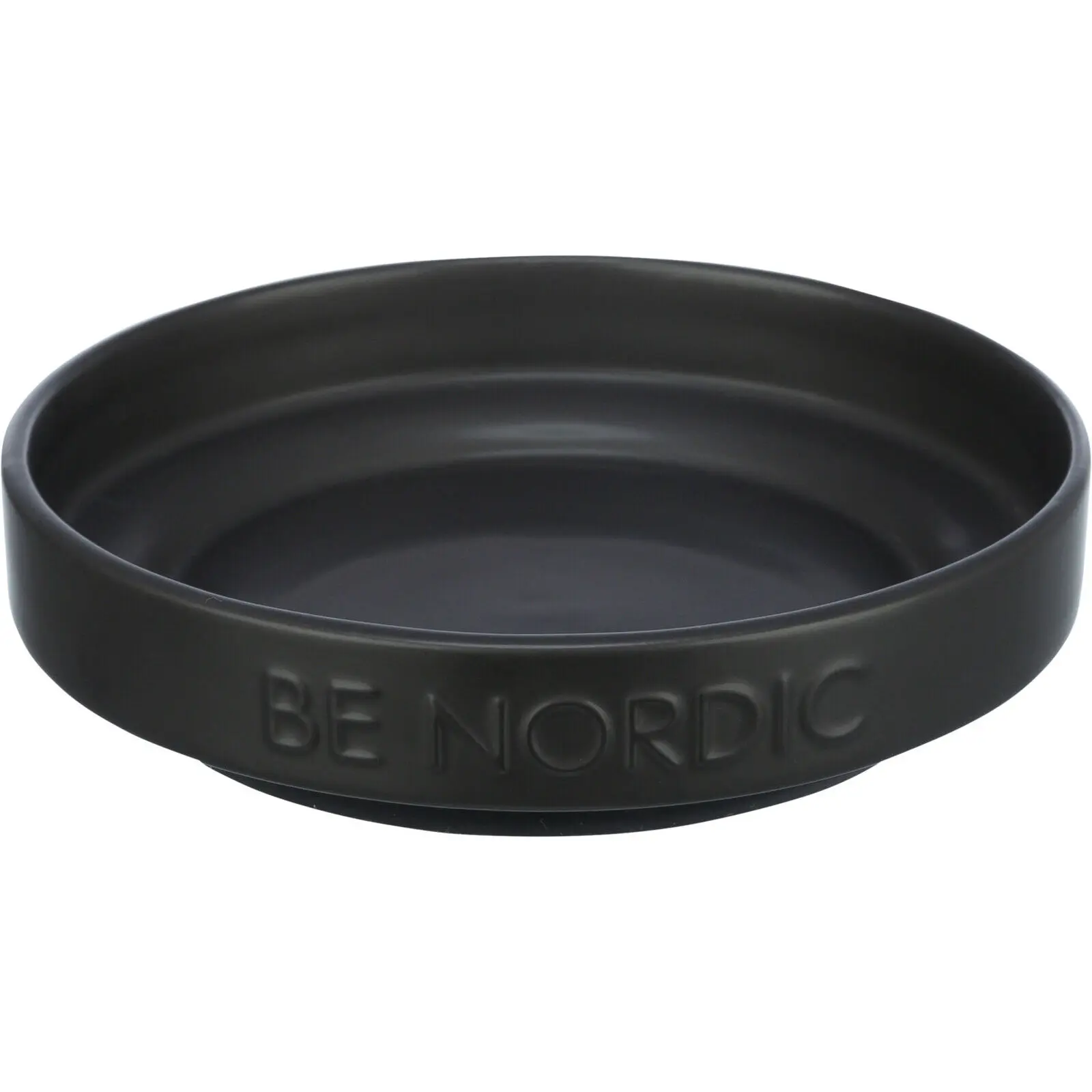 Flat cat bowl, ceramic/rubber Trixie Be Nordic