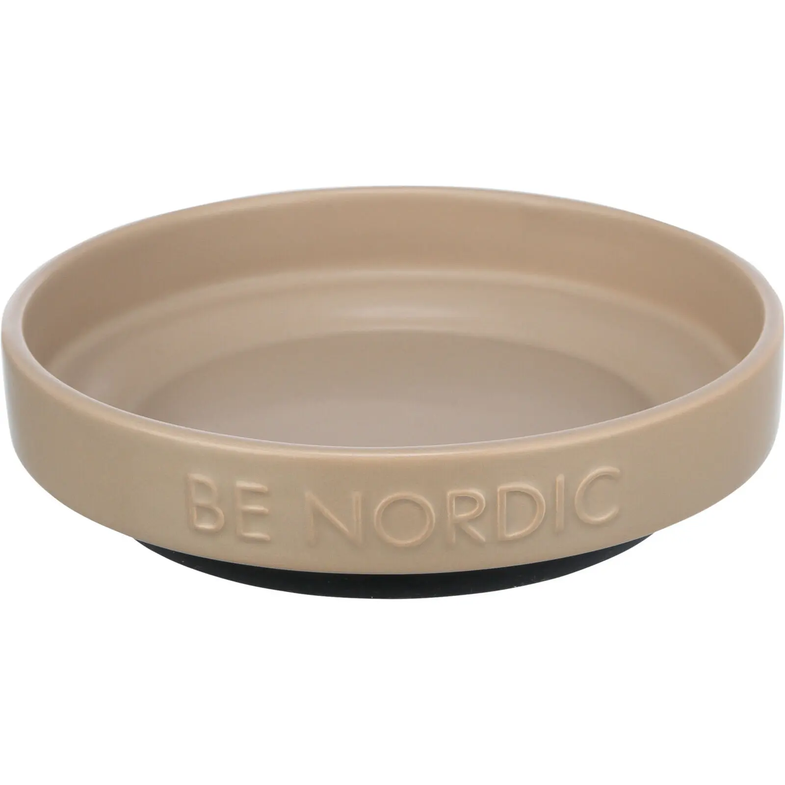 Flat cat bowl, ceramic/rubber Trixie Be Nordic