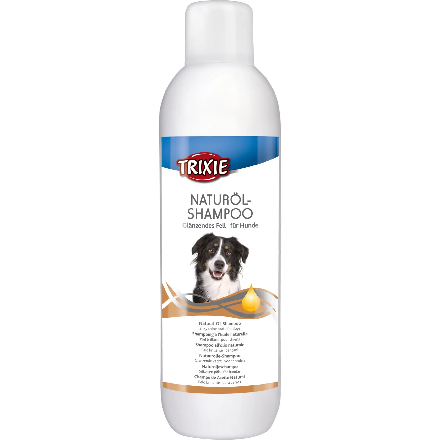 Für Hunde mit natürlichem Öl Trixie