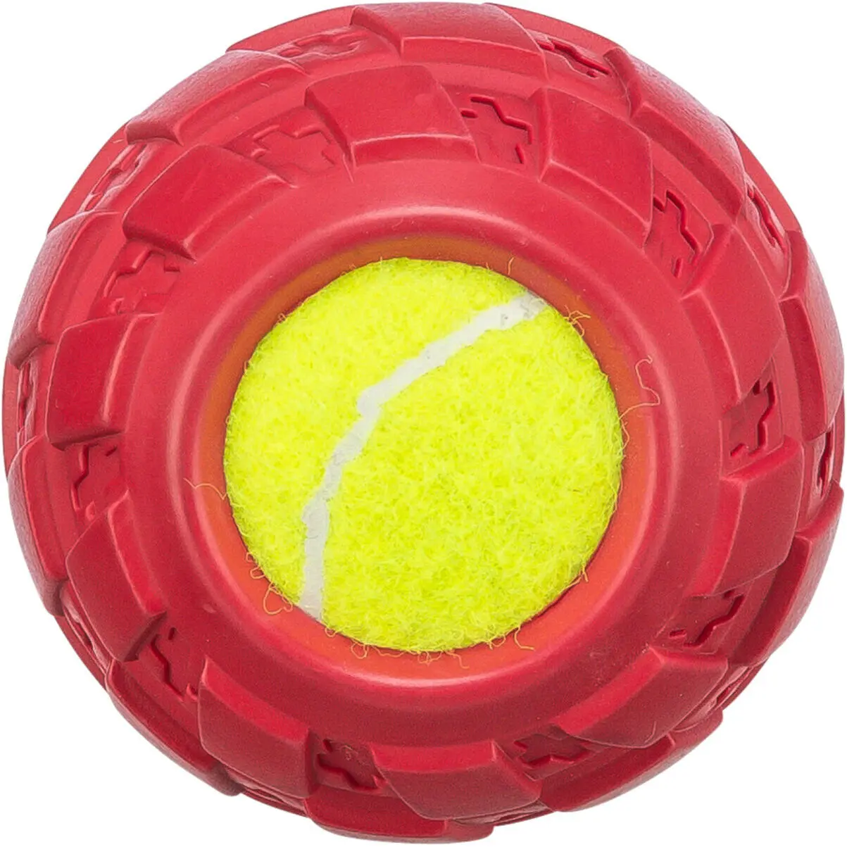 Tennisball im Naturkautschuckreifen für Hunde Trixie