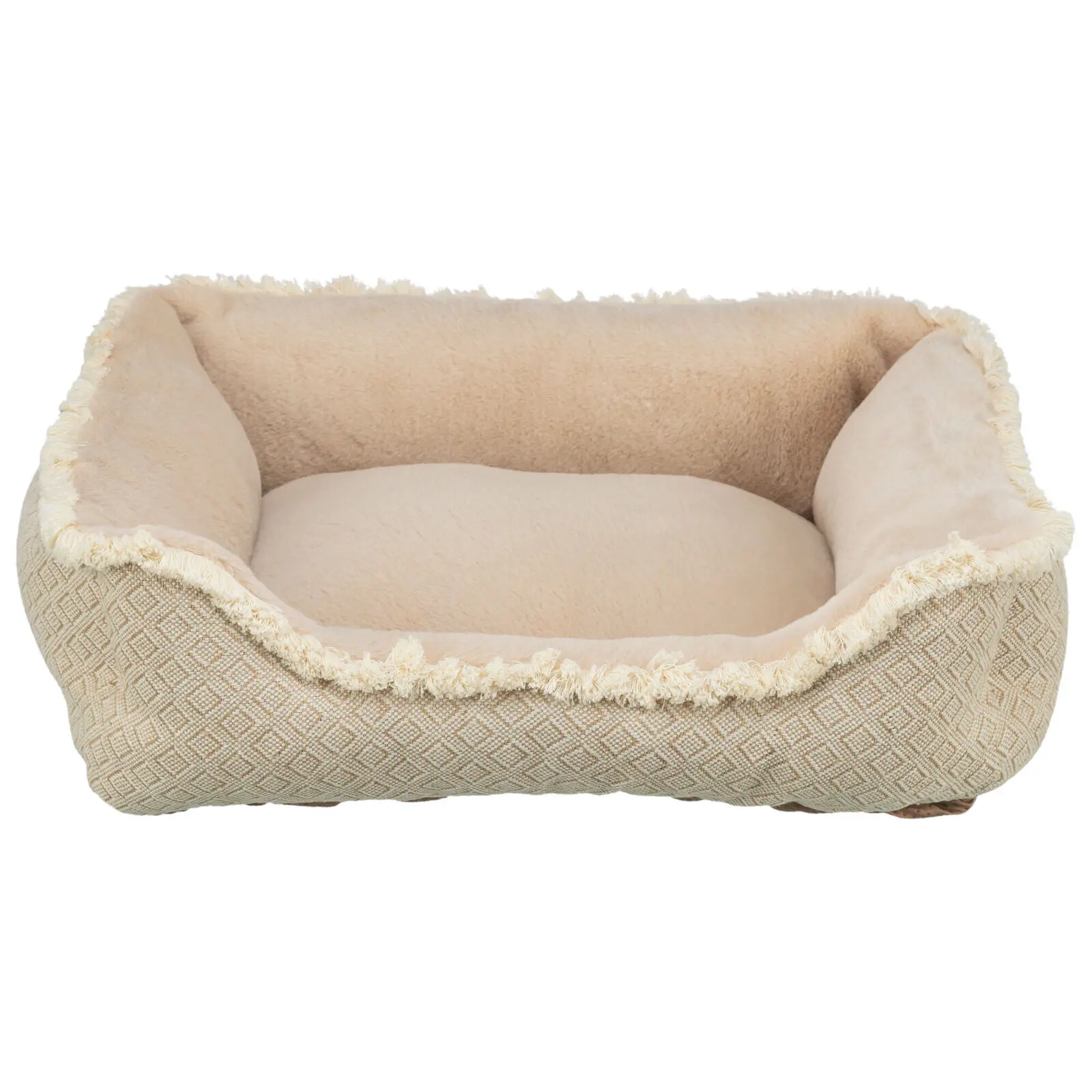 Rectangular dog basket Trixie Boho