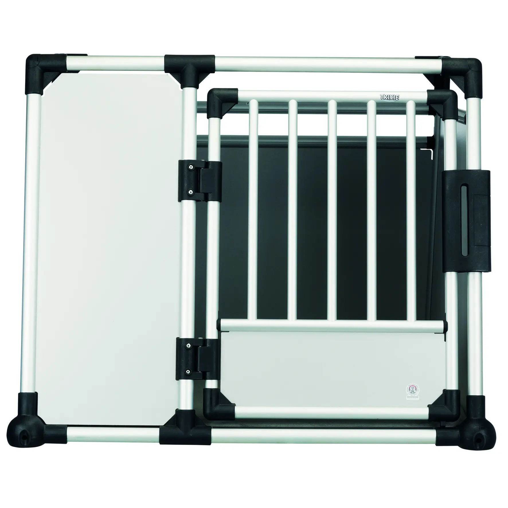 Trixie Gris Cage De Transport Pour Chien En Aluminium