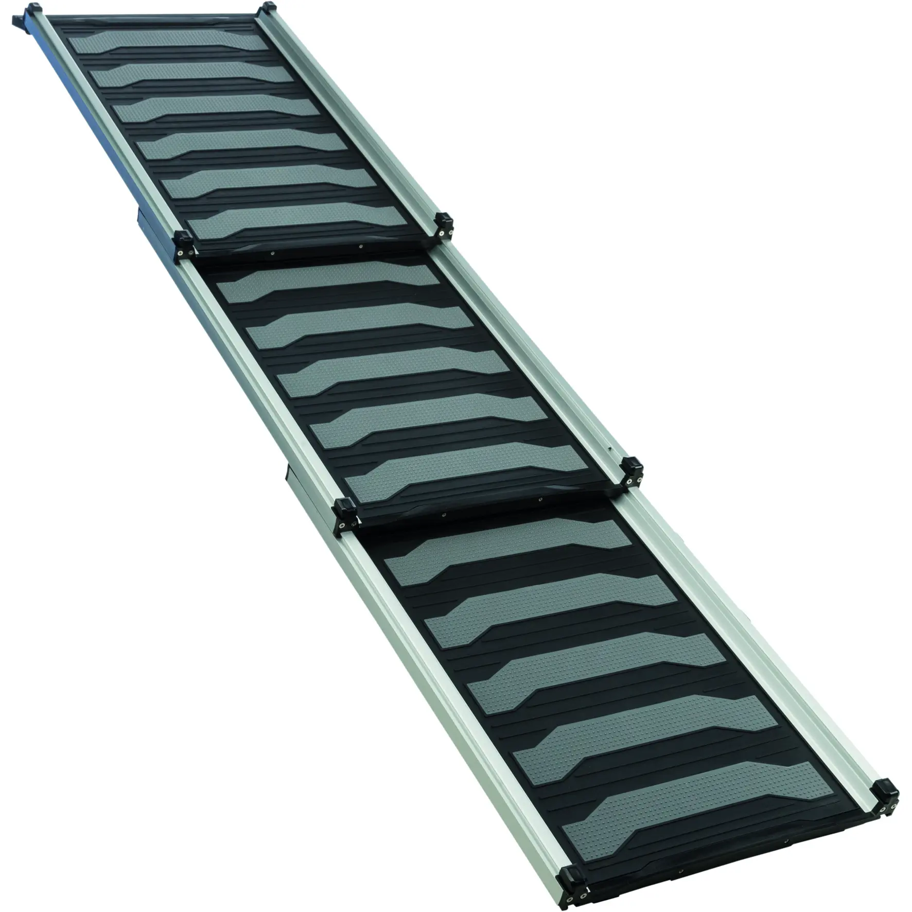 Teleskopische Rampe mit 3 Stufen, Aluminium/tpr Trixie