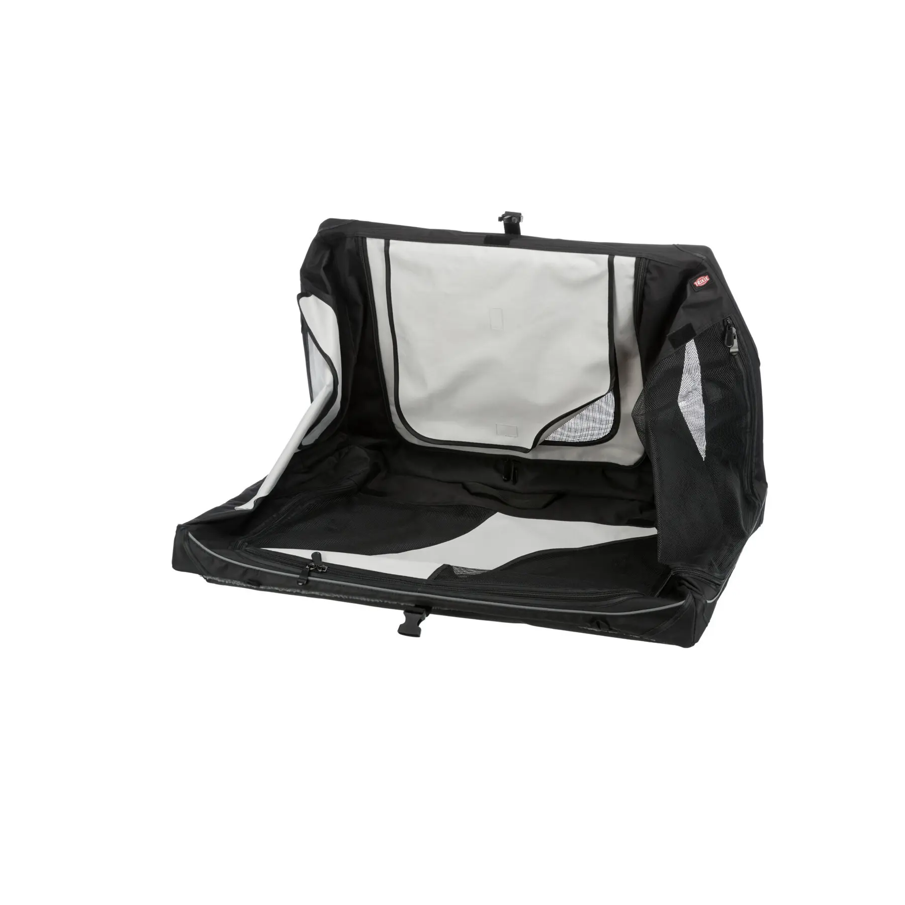 Trixie Grau Schwarz Tiertransportbox "Vario M-L" von Baur - Image 8