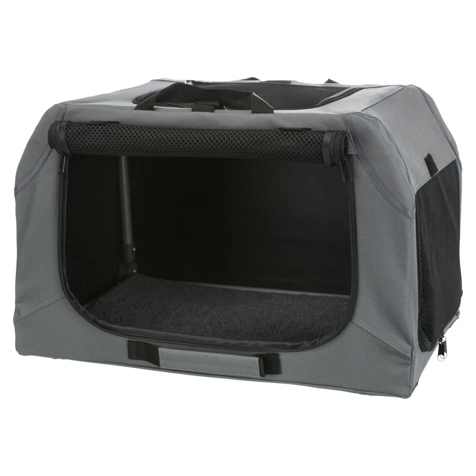 Trixie Gris Jaula Para Perros Mobile Kennel Easy