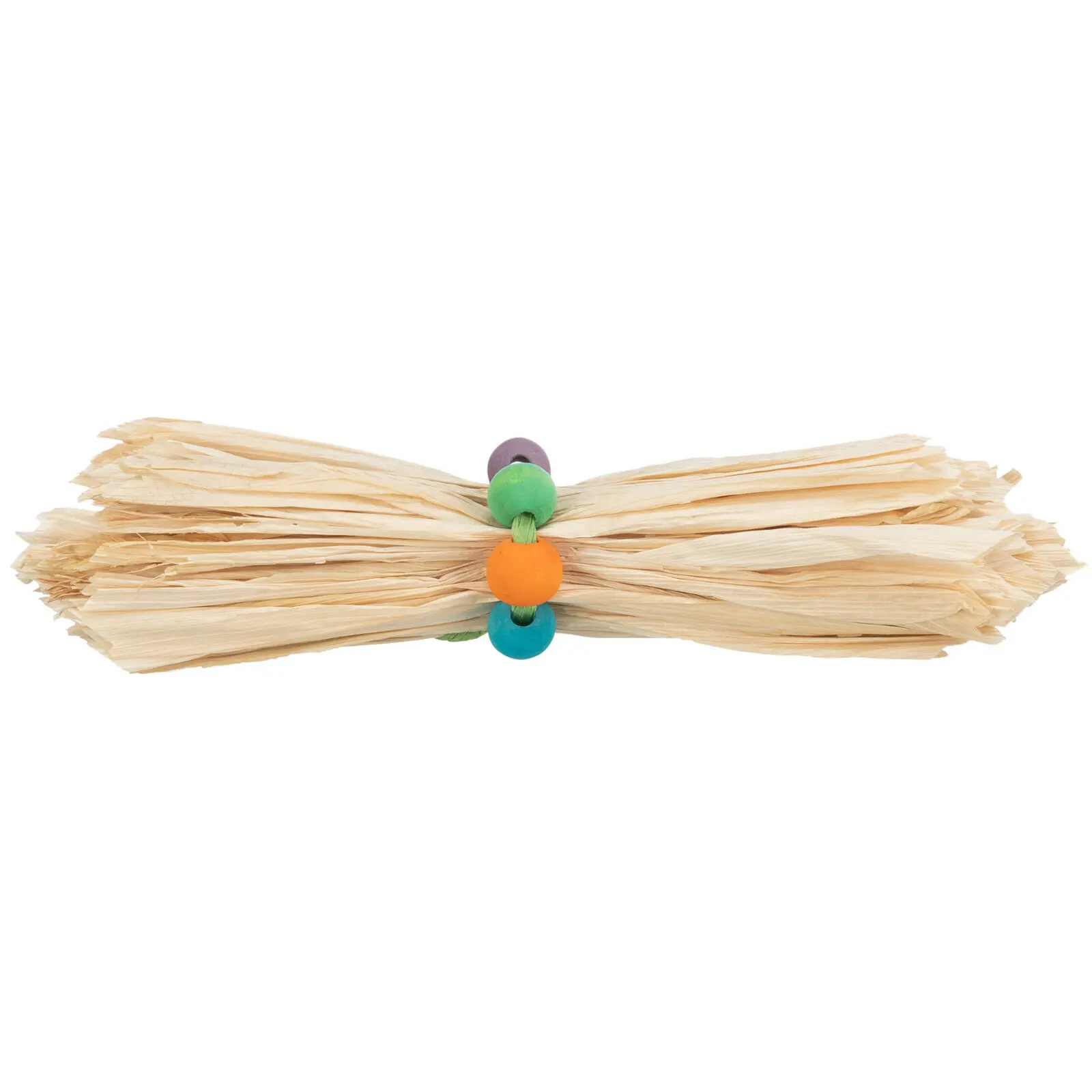 Rodent toy with corn leaf and wooden beads Trixie