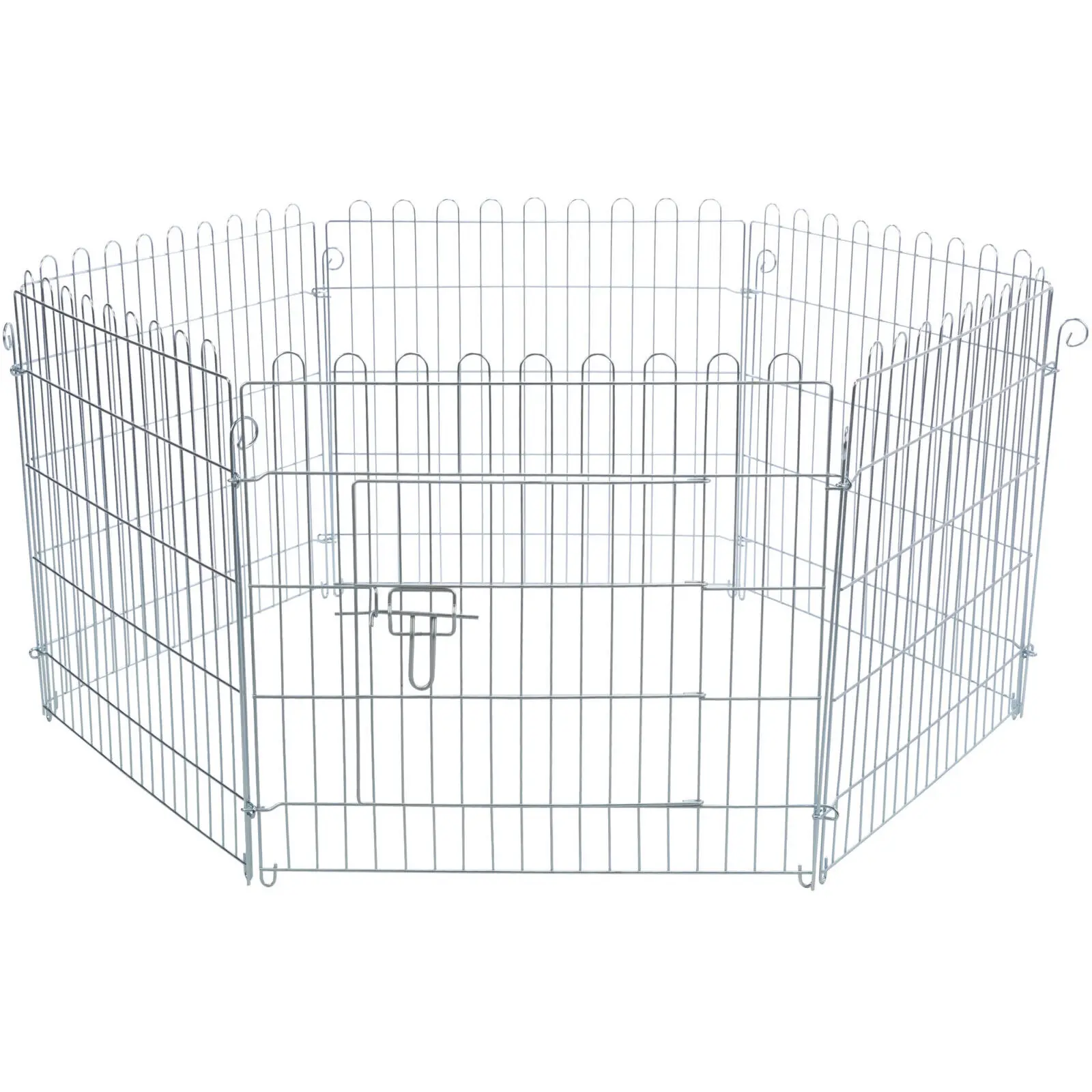 Trixie Plateado Recinto Galvanizado Para Animales Pequeños Natura