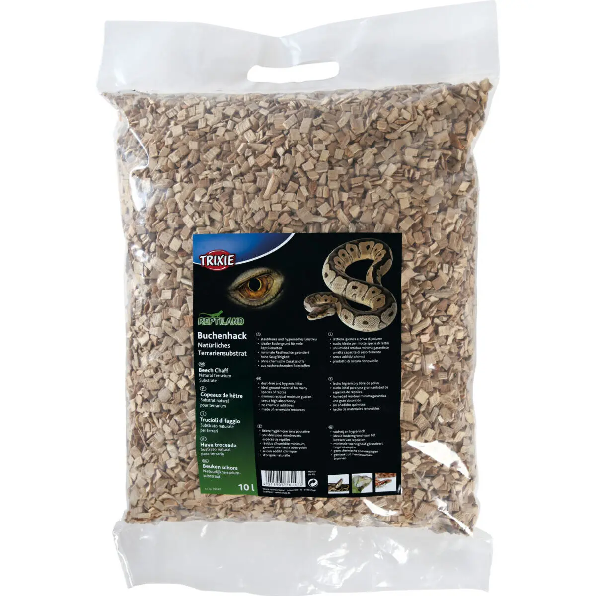 Natürliches Substrat für Terrarien Buchenspäne Trixie
