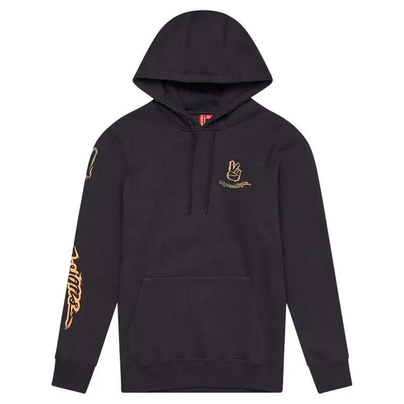 Hooded sweatshirt Troy Lee Designs Peace Out