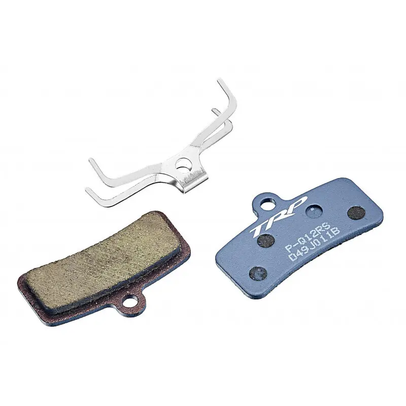 Paar organische Fahrradbremsscheiben für 4-Kolben-Bremssättel TRP P-Q12RS (x10)