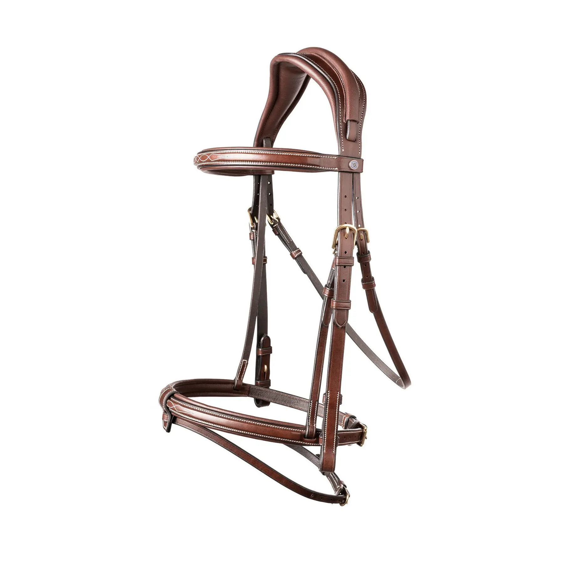 Combined riding bridle and noseband Trust Geneva