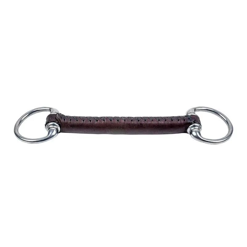 Leather Olive Bit for Horse Trust Bradoon