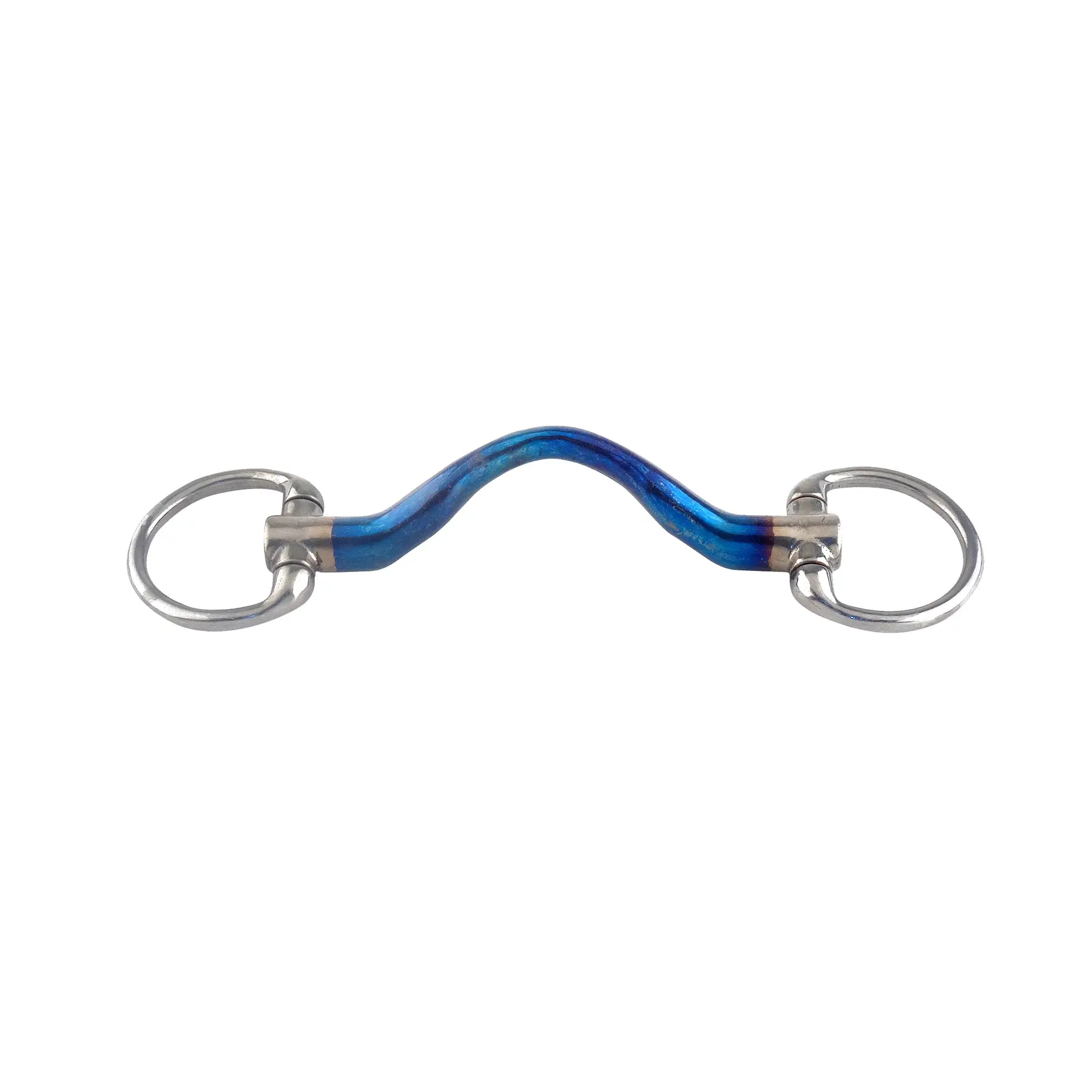 Olive bit for horses Trust Sweet Iron Eggbutt Bradoon High Port