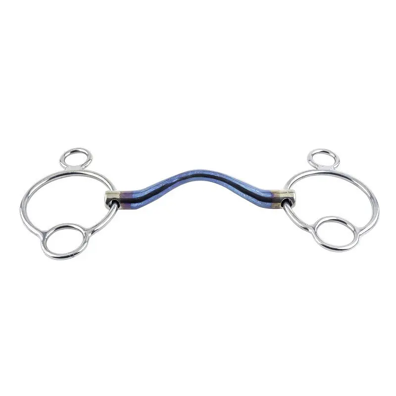 Pessoa-Gebiss für Pferde Trust Sweet Iron 2,5 Ring Medium Port 16
