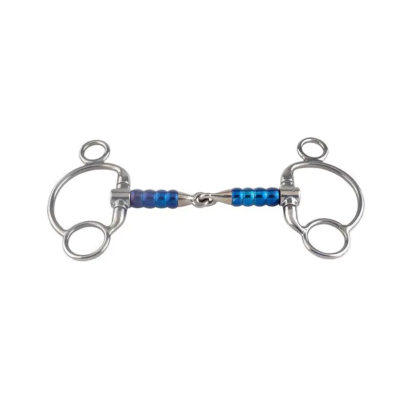 Mors pessoa pour cheval Trust Sweet Iron 2,5 Eggbutt Cherry Roller 16