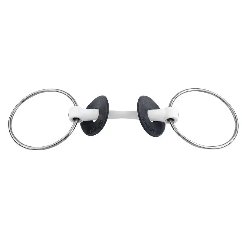 Olive bit for horses Trust Inno Sense Flexi Soft-20
