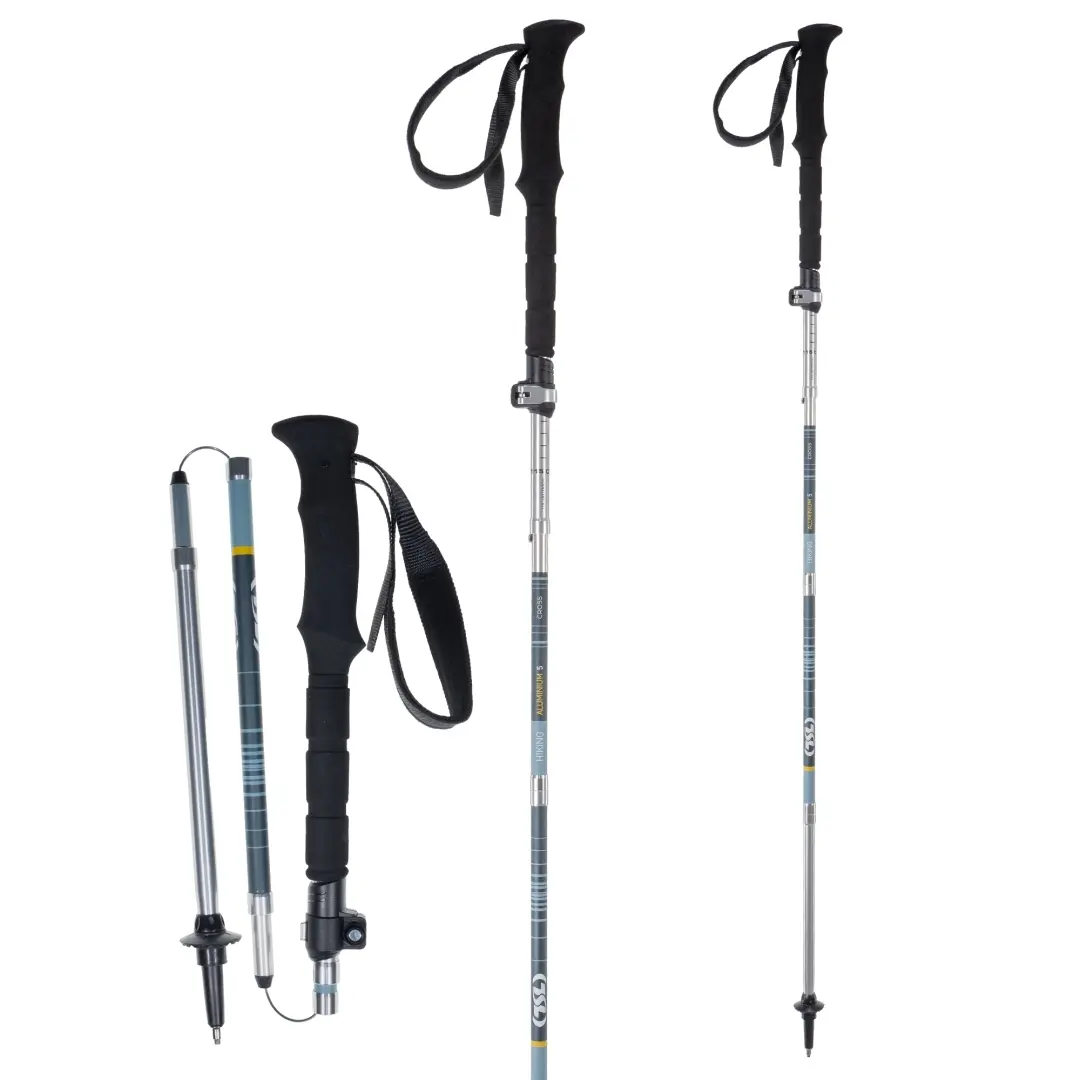 Wanderstock TSL Hiking Alu 5 Cross