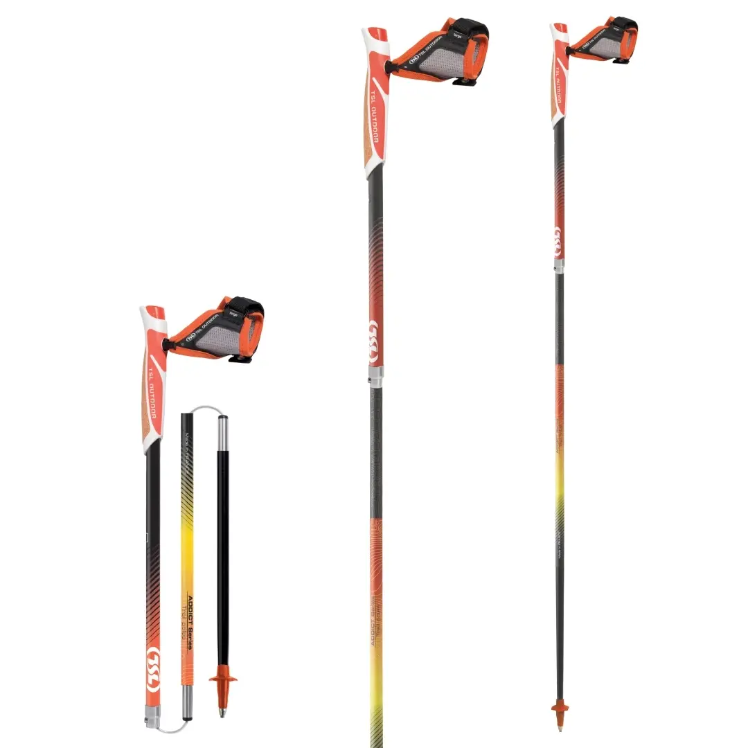 Postes de sendero TSL Trail Carbon 4 Cork Fire
