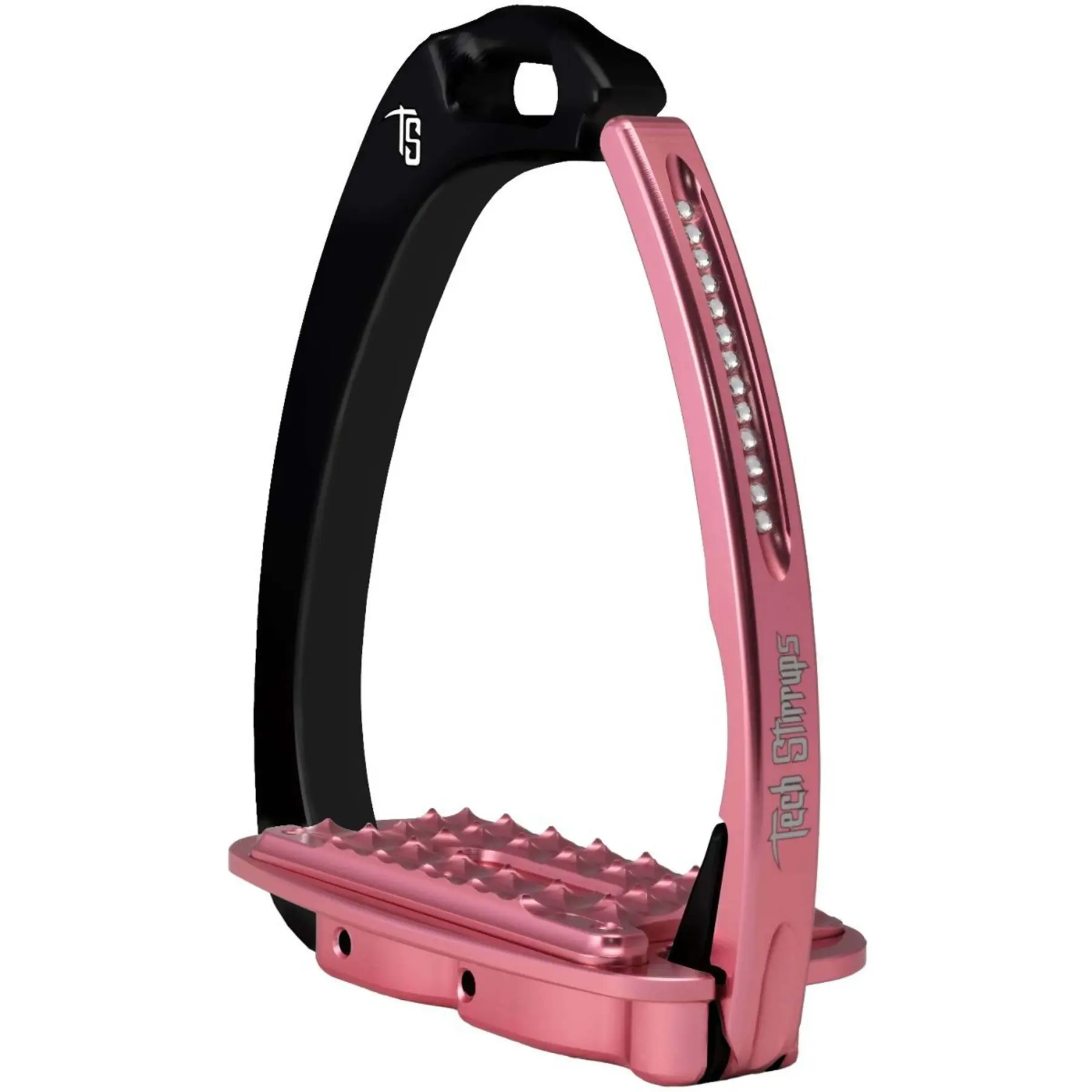 Safety stirrups for equestrian use Tech Stirrups Venice Sloped Evo Swarovski