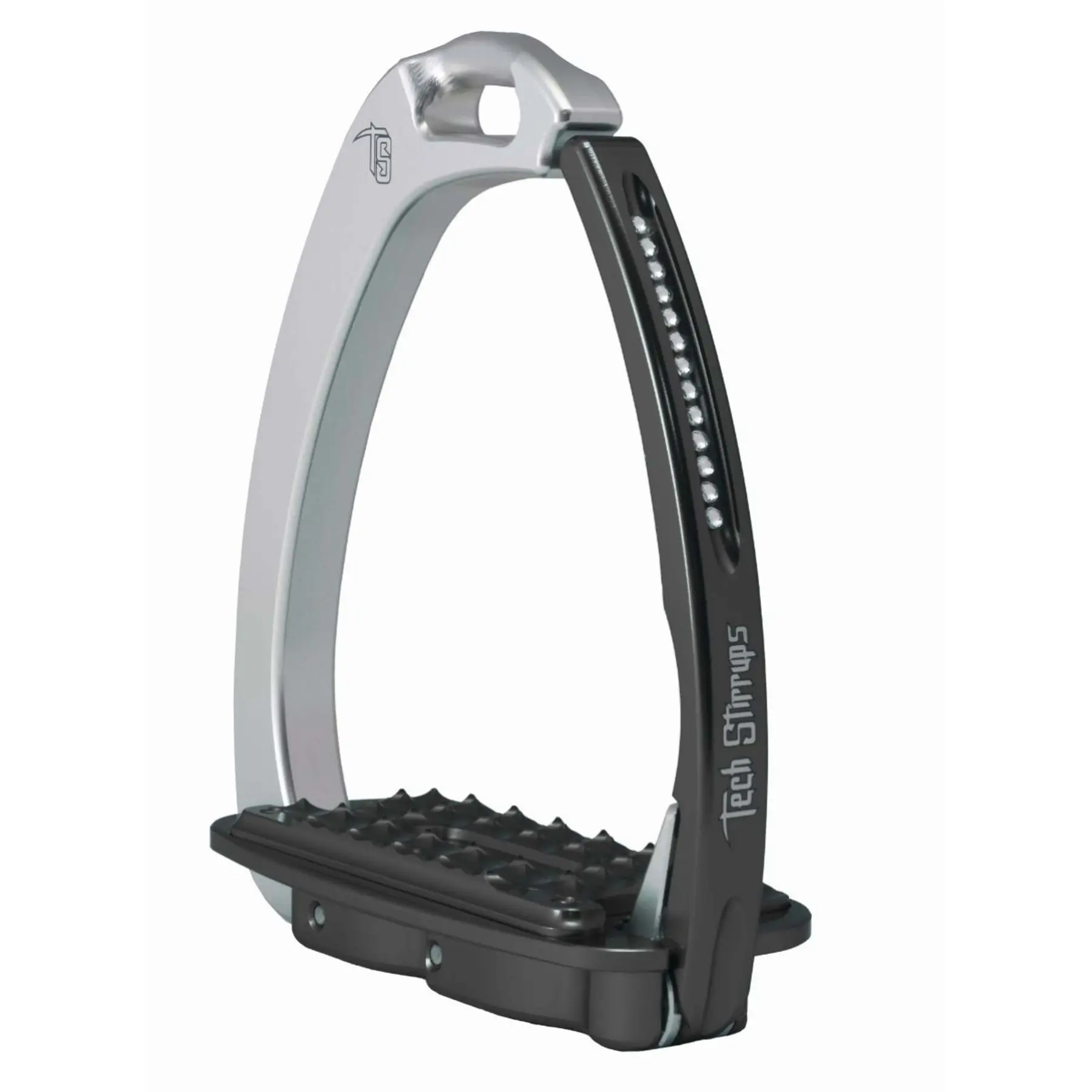 Safety stirrups for equestrian use Tech Stirrups Venice Sloped Evo Swarovski