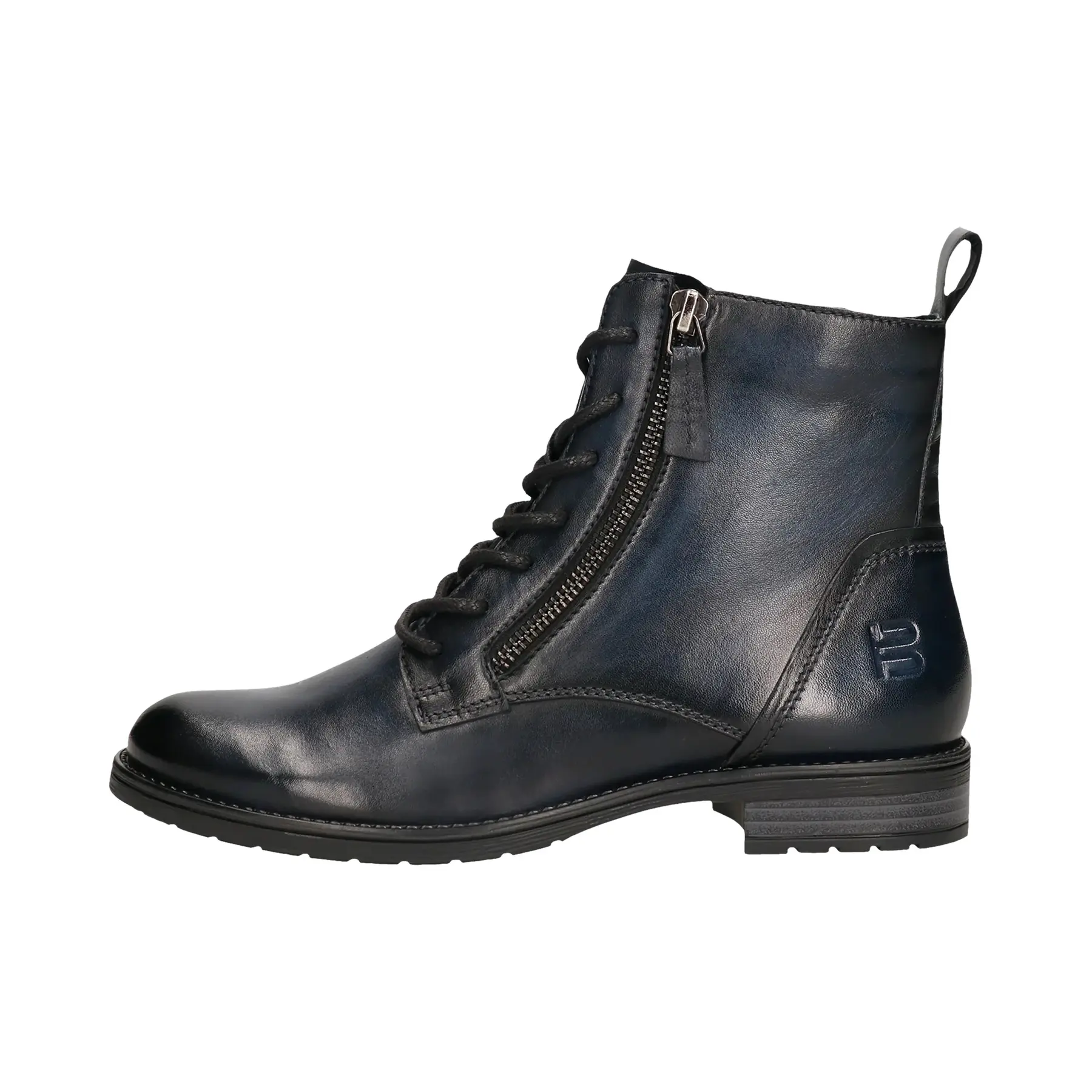 Stivaletti in pelle con lacci e zip donna TT.Bagatt