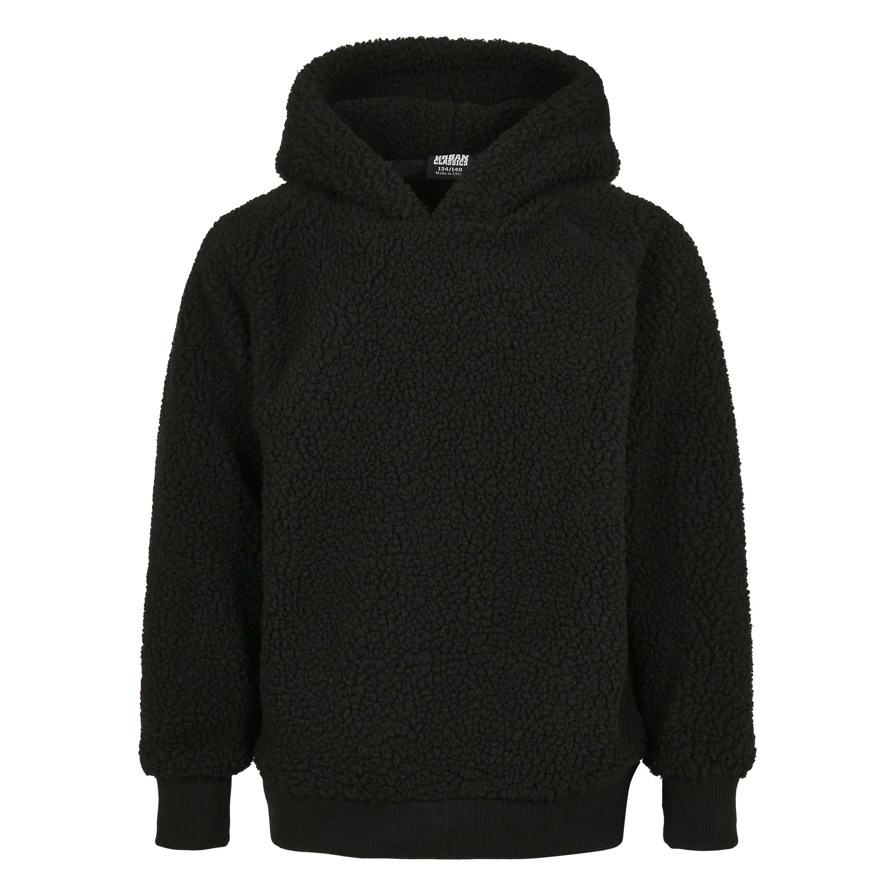 Sweatshirt à capuche enfant Urban Classics boys sherpa