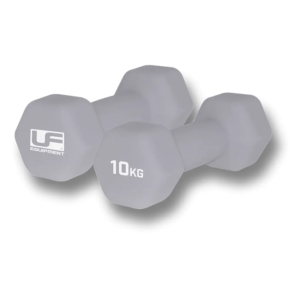 Manubrio esagonale rivestito in neoprene UFE Urban Fitness (x2)