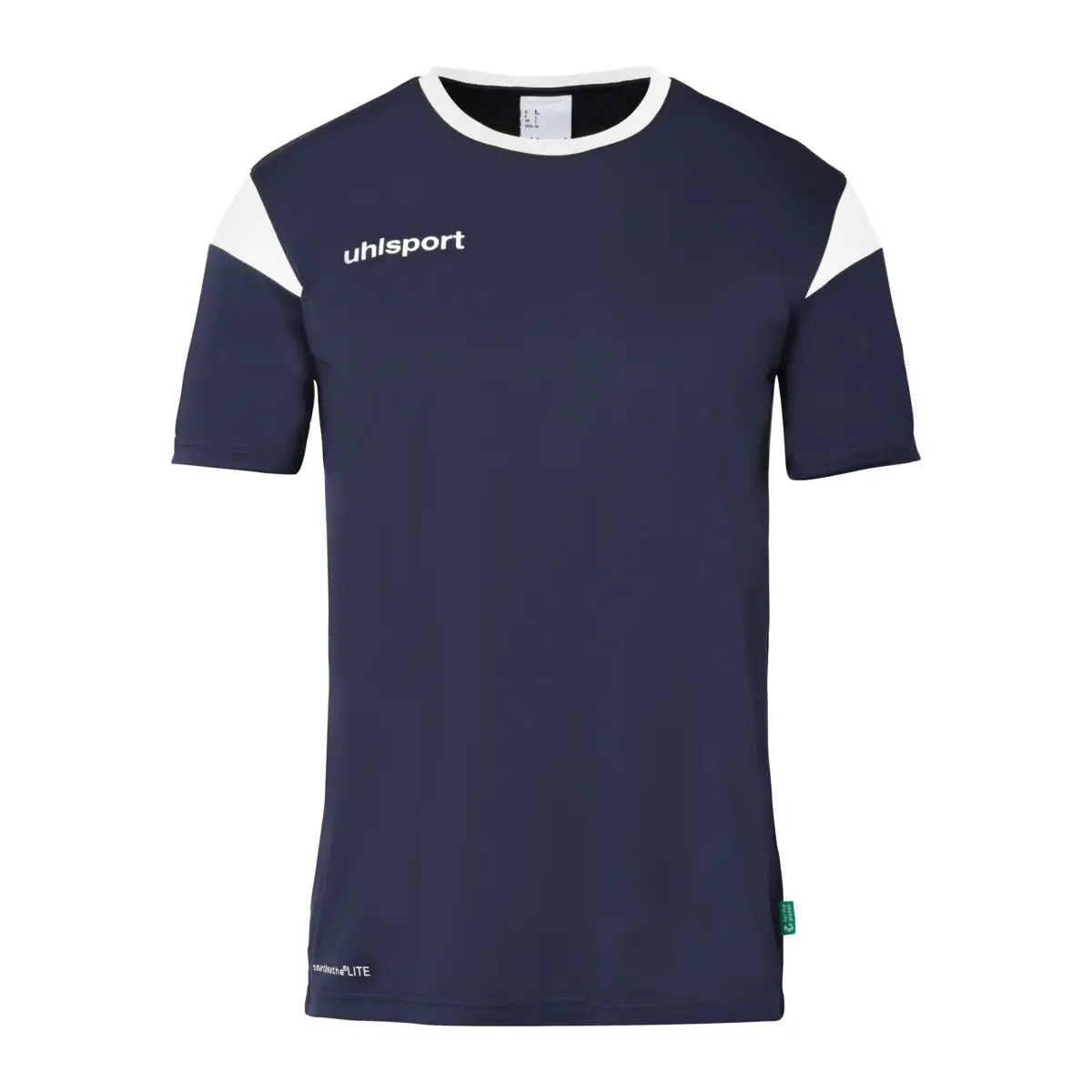 Uhlsport Squad 27 Shirt Korte Mouw Heren - Marine / Wit | Maat: S