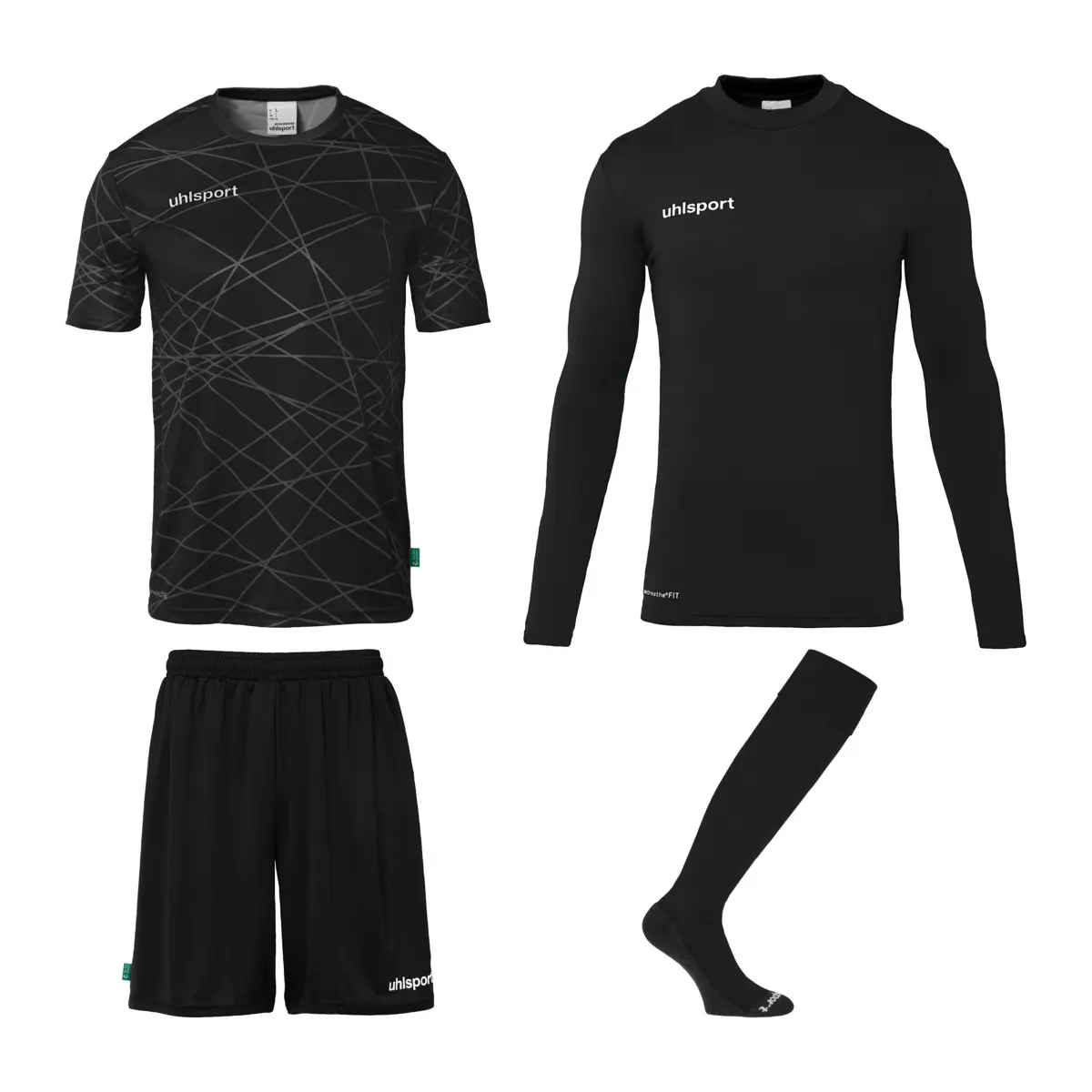 Kinder-Trikot, -Shorts und -Socken für Torhüter Uhlsport Prediction