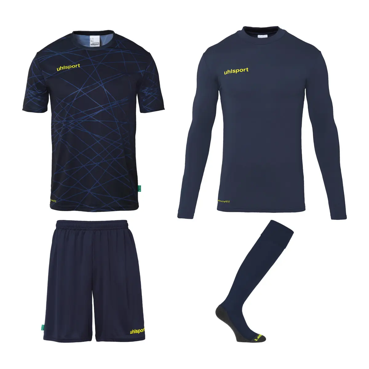 Kinder-Trikot, -Shorts und -Socken für Torhüter Uhlsport Prediction