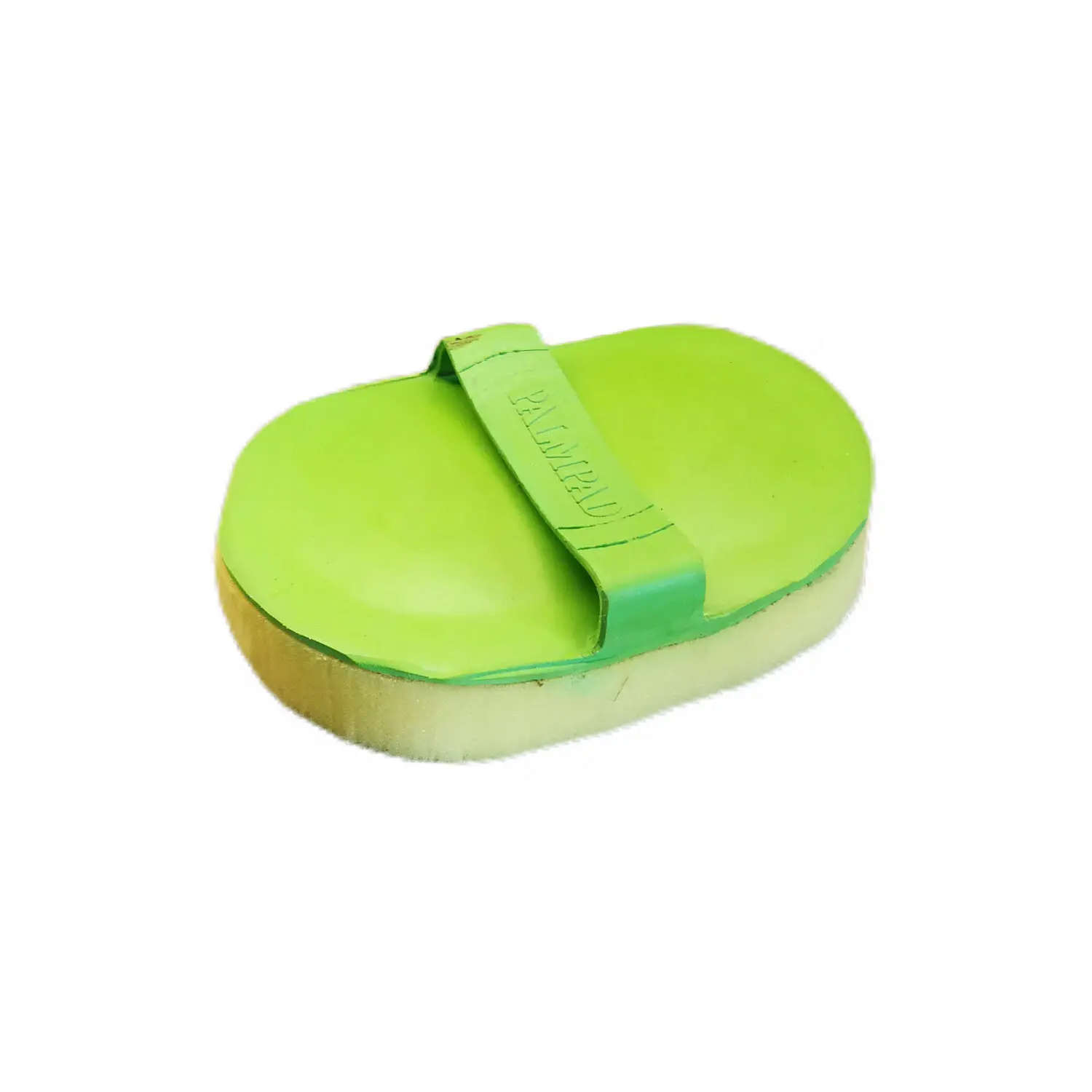 Rubber grooming sponge with handle Umbria Equitazione