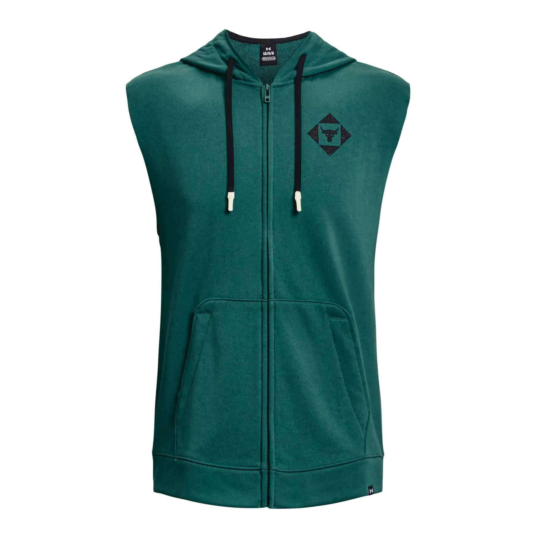 Ärmelloses Sweatshirt mit Kapuze und Reißverschluss Under Armour Pjt Rck