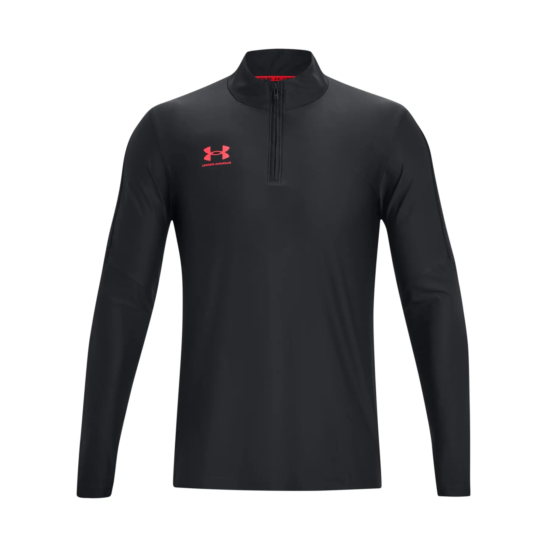 Under Armour Maillot Manches Longues 1/4 Zip Challenger Pro Noir Petit