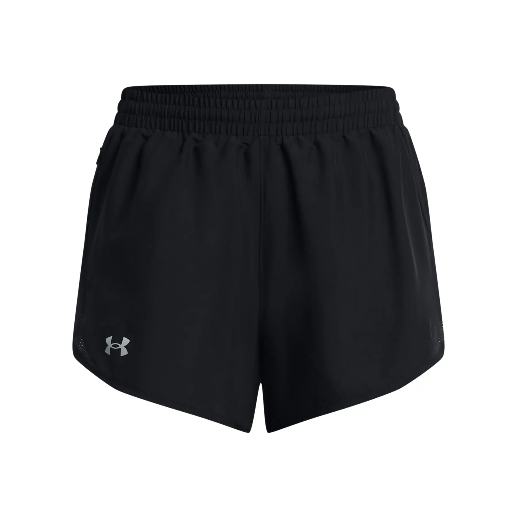 Under Armour Fly By 3in  Laufshorts Damen - schwarz