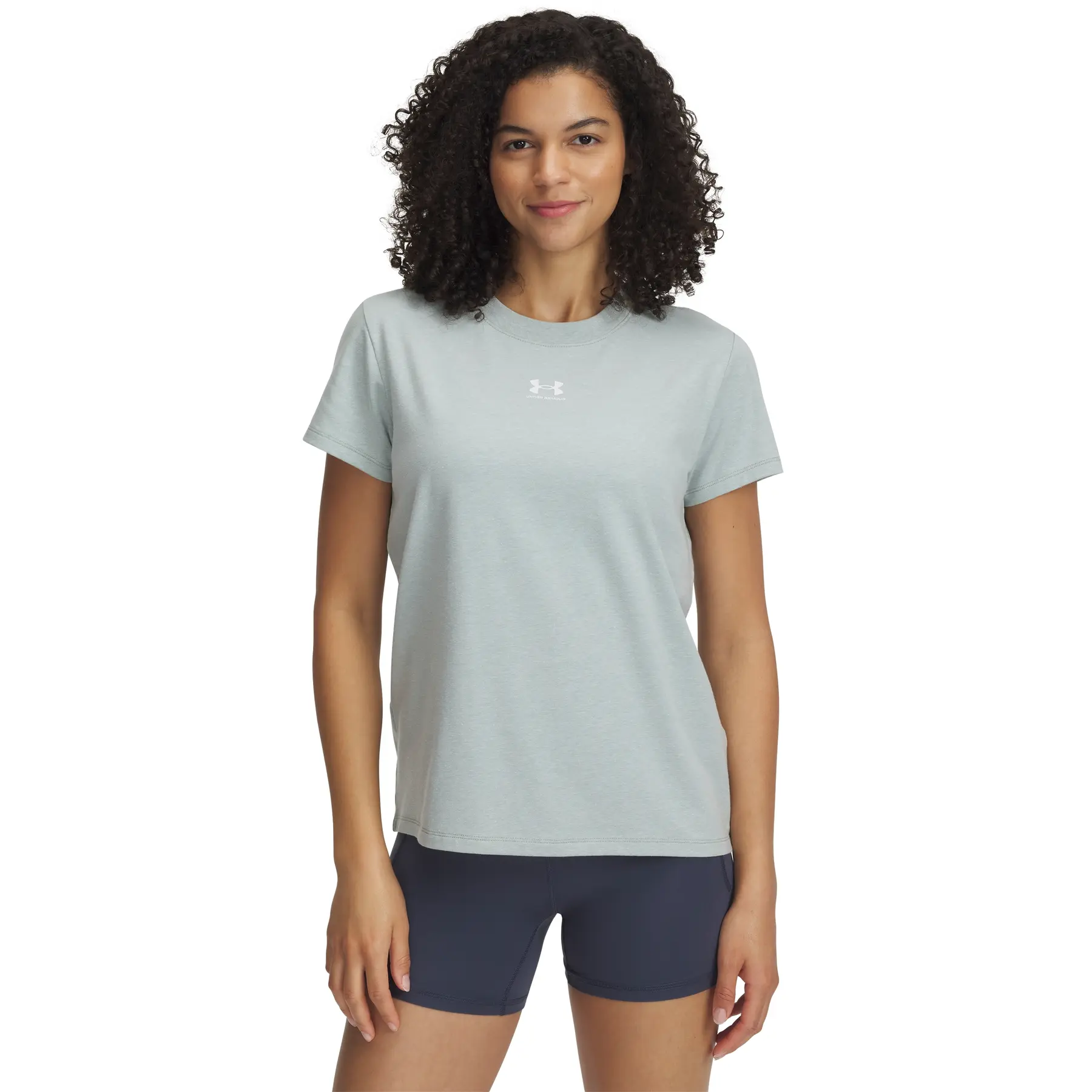 T shirt Under Armour Rival Core SS Femme EU - vue 4