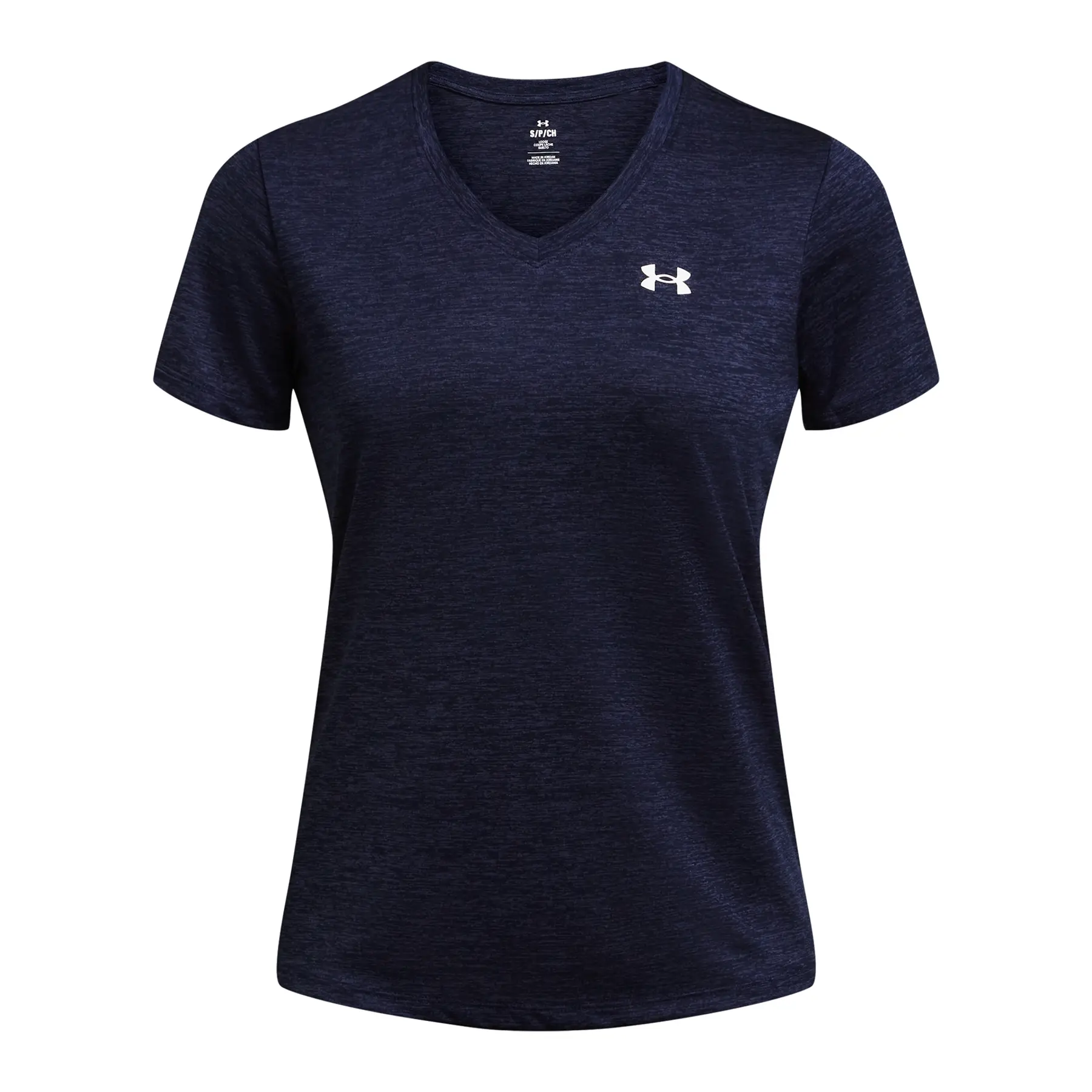Damen V-Ausschnitt T-Shirt Under Armour Tech™ Twist