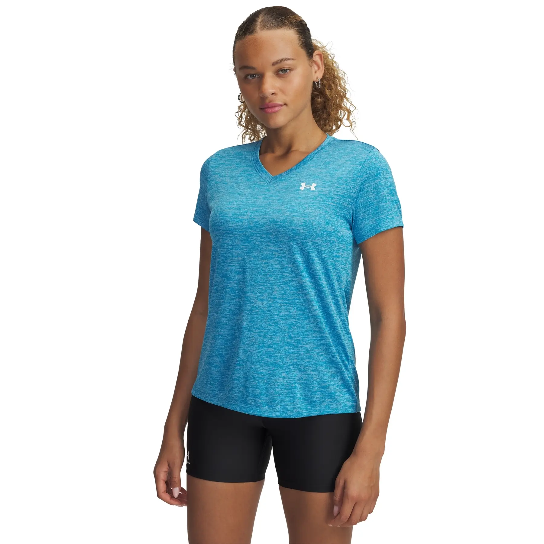 t shirt court under armour rival rib pour femme prime / - vue 4