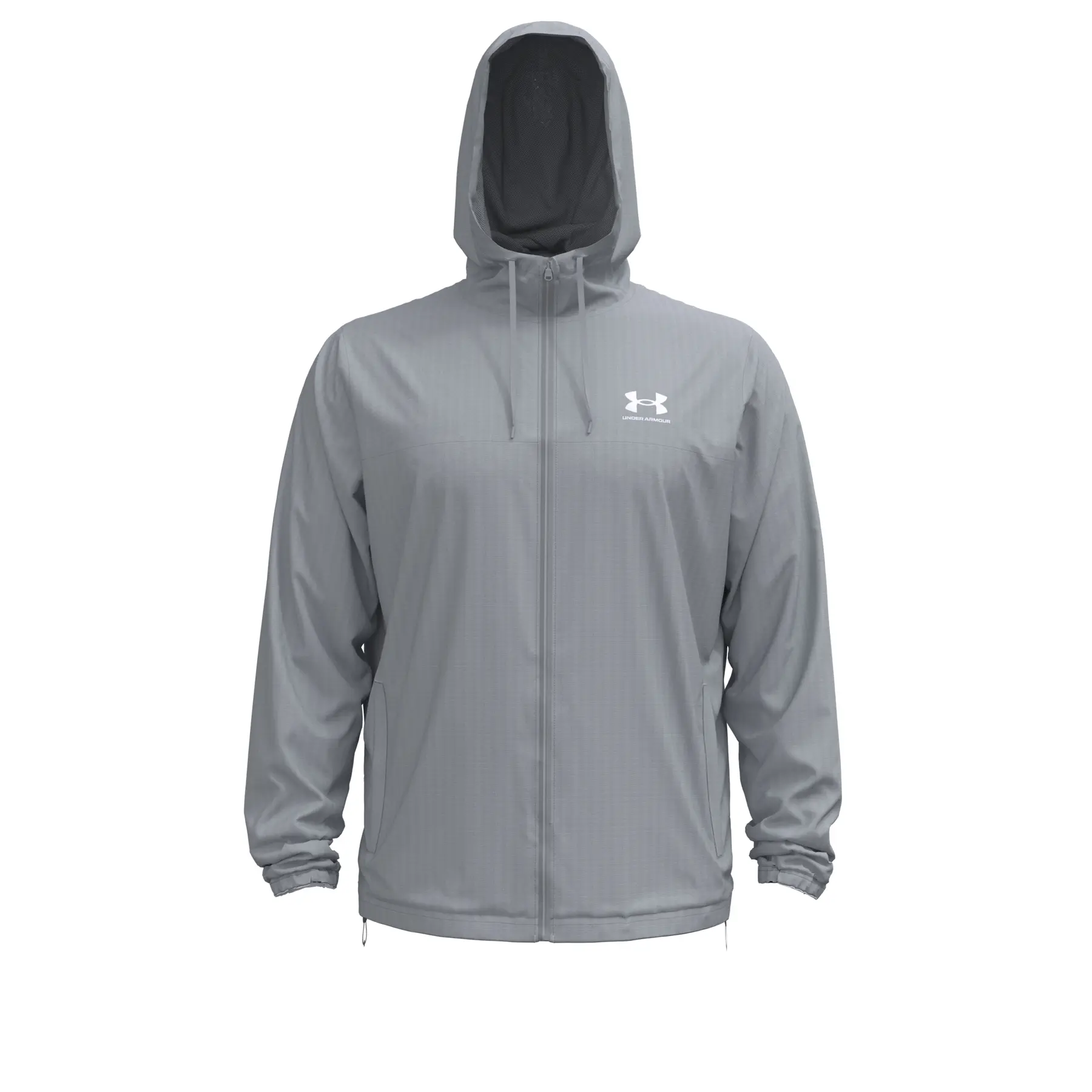 Under Armour Herren Grau Rival Trainingsjacke - Image 2