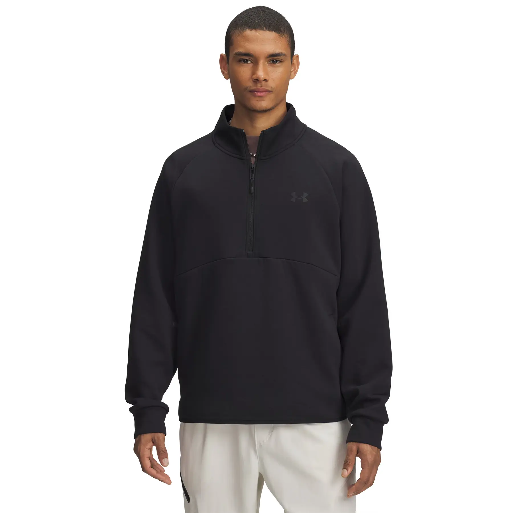 Sweatshirt mit 1/2 Reißverschluss und Kängurutasche Under Armour Unstoppable Fleece