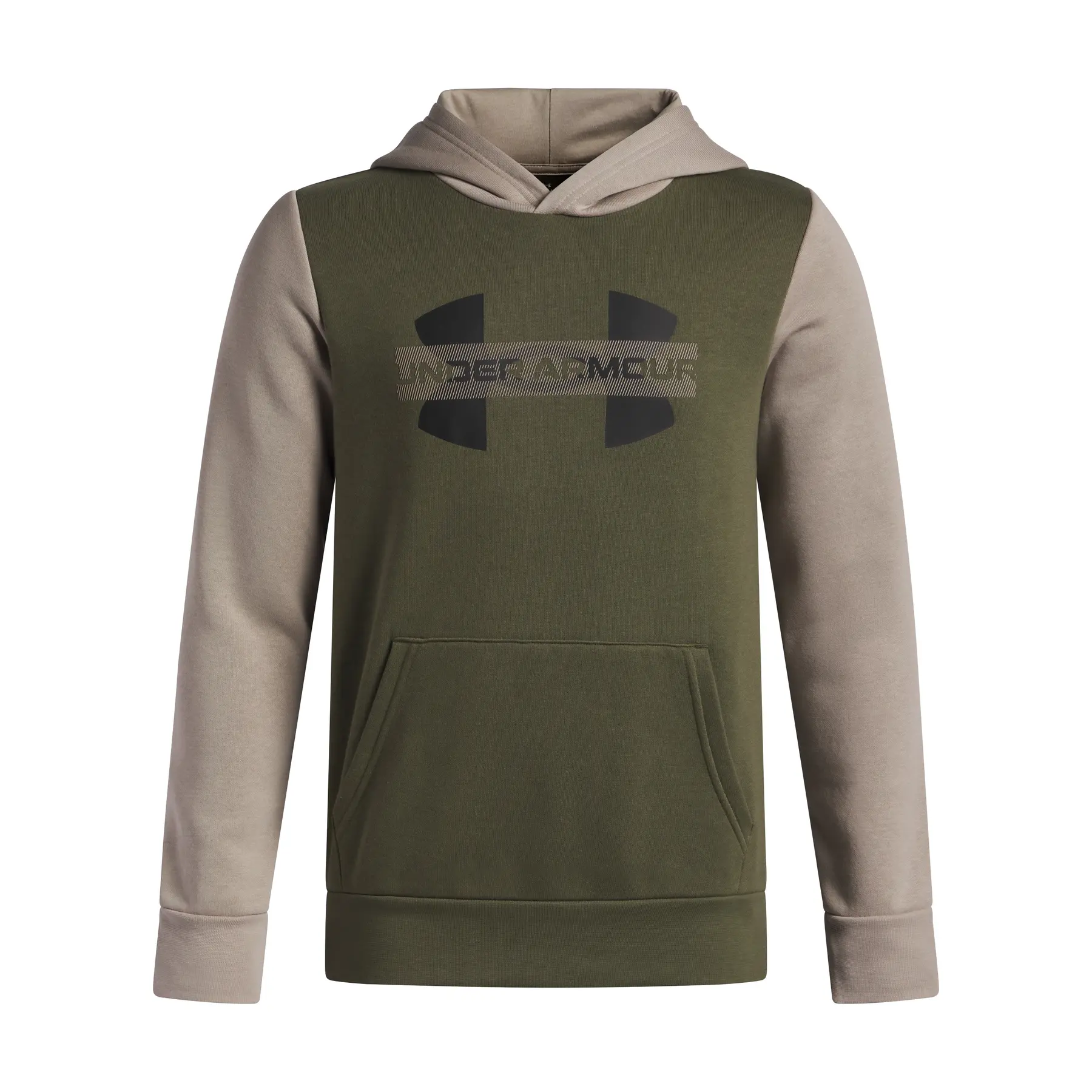 Sudadera con capucha infantil Under Armour Rival Colorblock Graphic