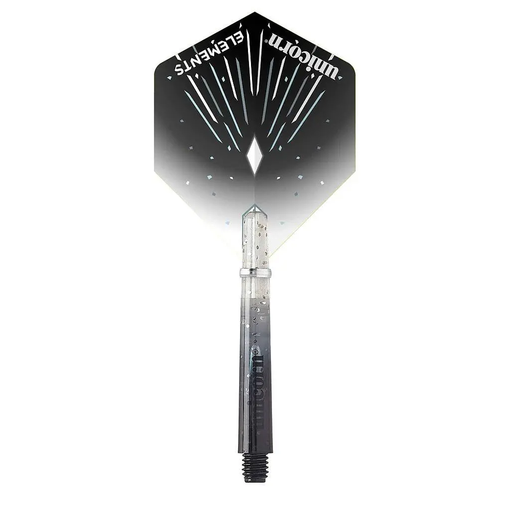 Kombinierte Dart-Pfeilachs mit 4 Elementen Unicorn