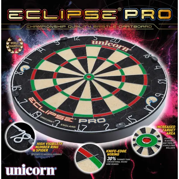 Dartscheibe Unicorn Eclipse Ultra Bristle