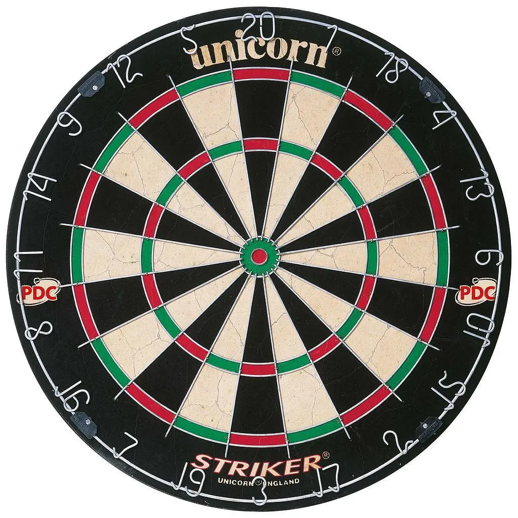 Dartboard aus Sisal Unicorn Striker