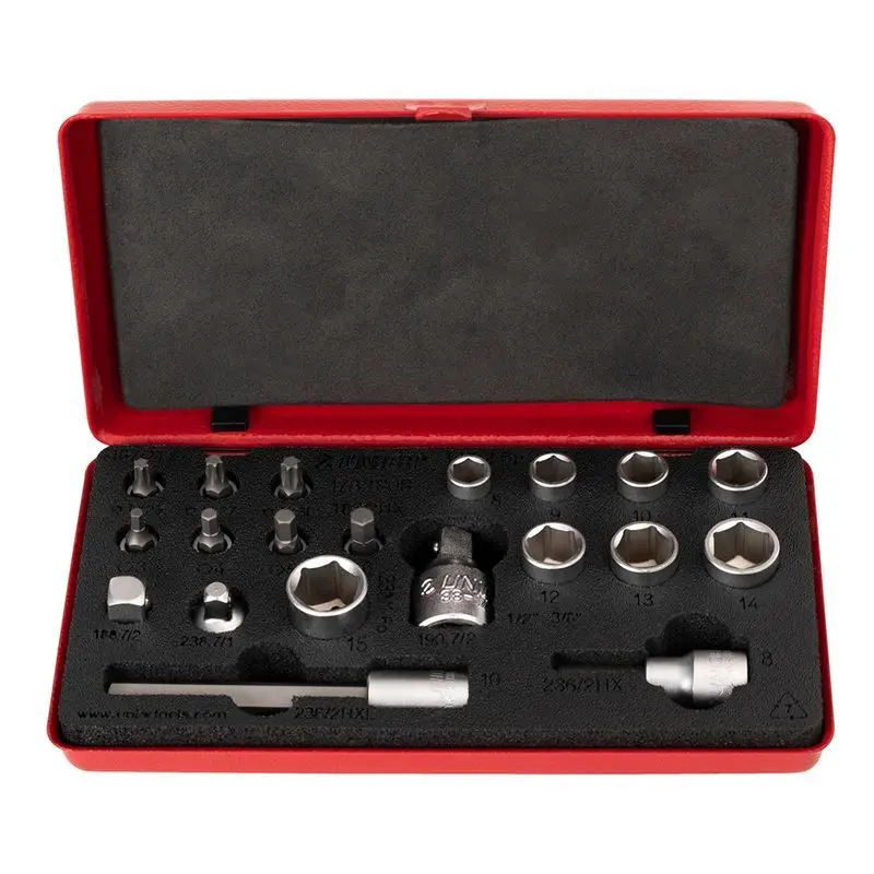 Inbussleutel Torx en doppen Unior
