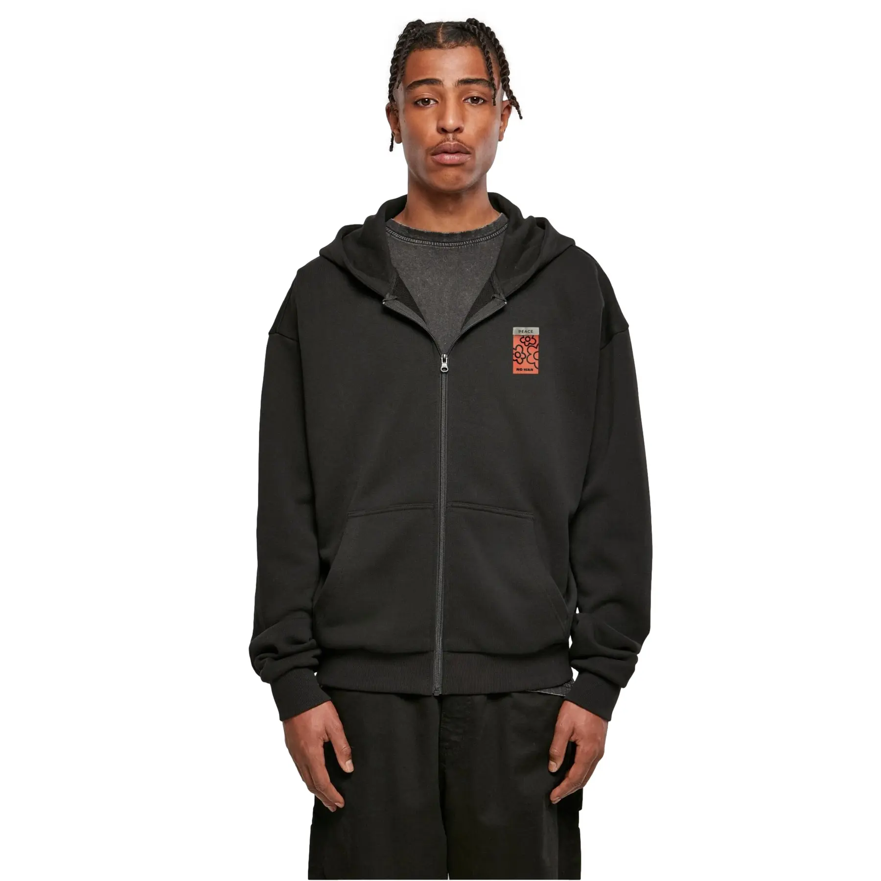 Oversized Hoodie Upscale Puffer Peace