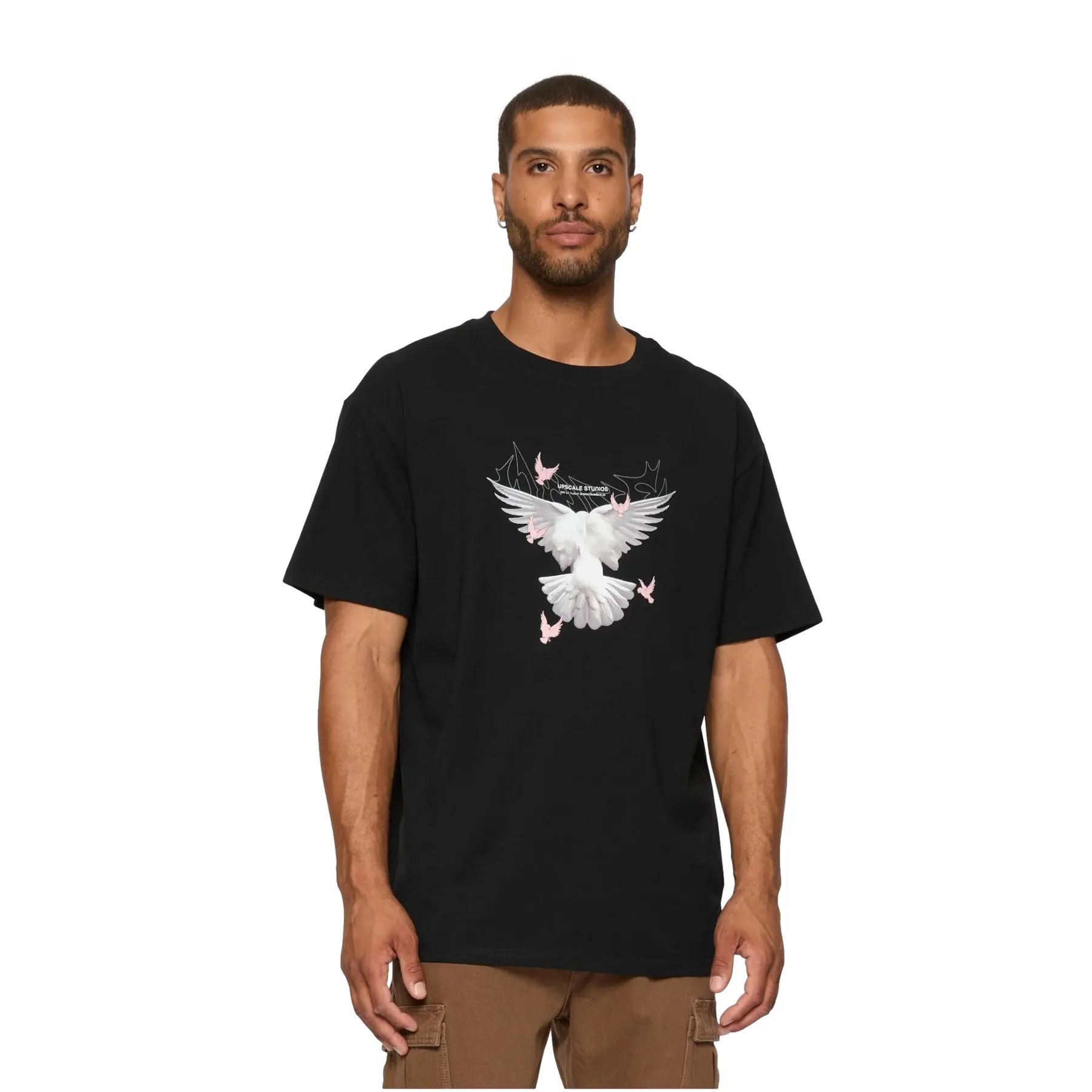 Oversized T-Shirt Upscale Doves